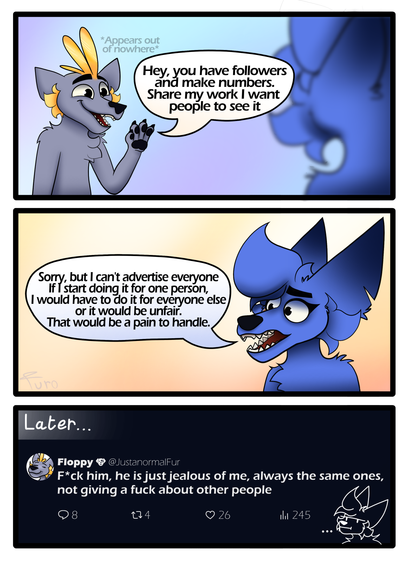 Posted media