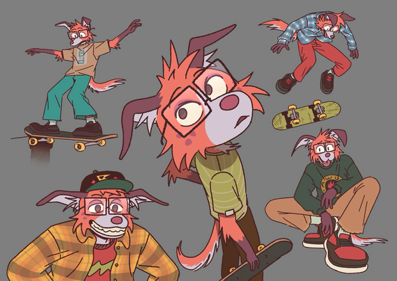 Posted media